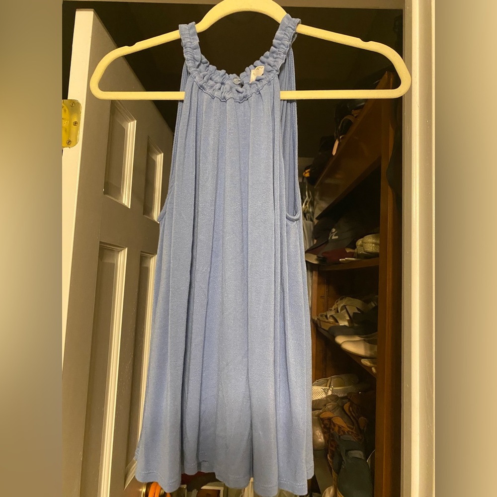 Light Blue halter top